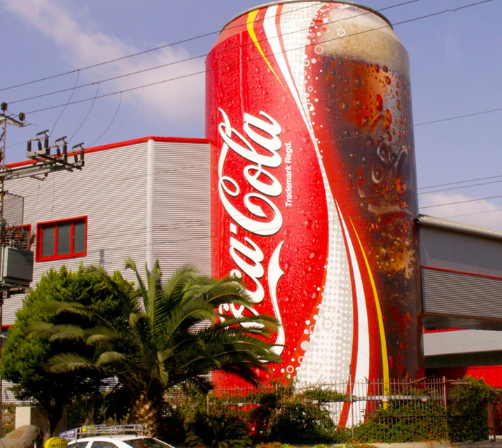 מבנה פחית, חברת קוקה קולה